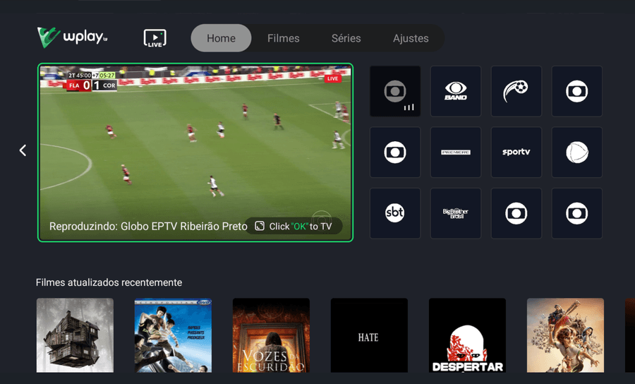 WPlay PRO App – Mobile avançado